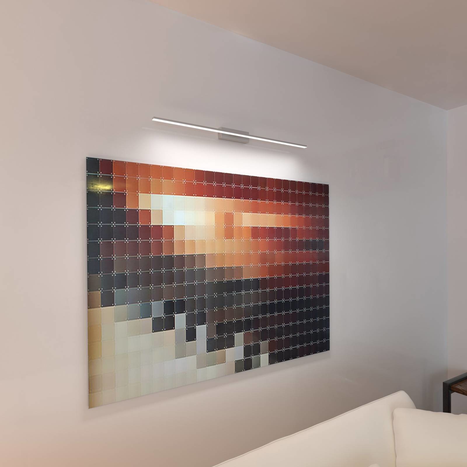 Euluna Kinkiet LED Miroir 80 cm aluminium 3 000 K