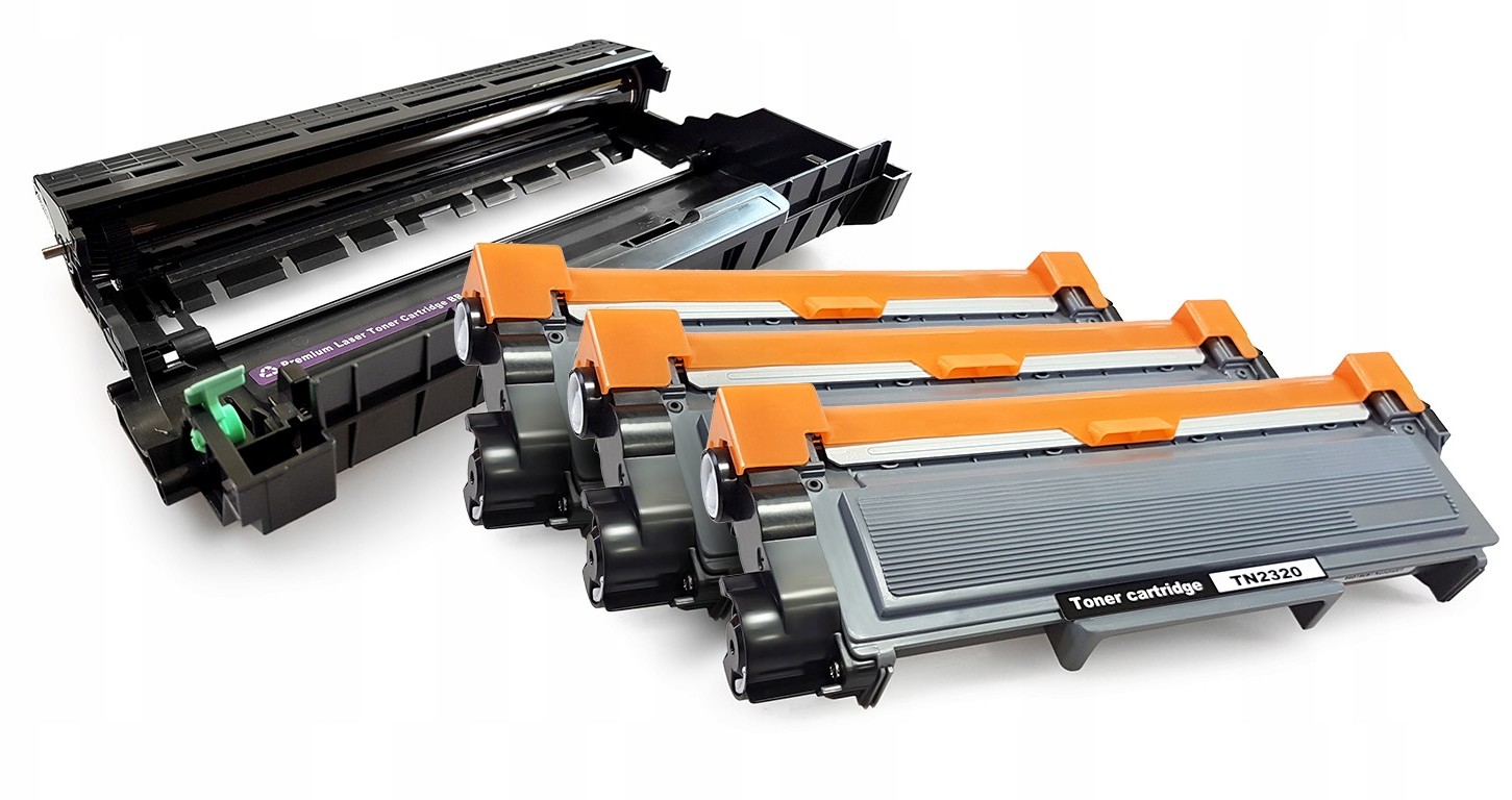 3x Toner Bęben Do Brother HL-L2300D L2500D TN-2320