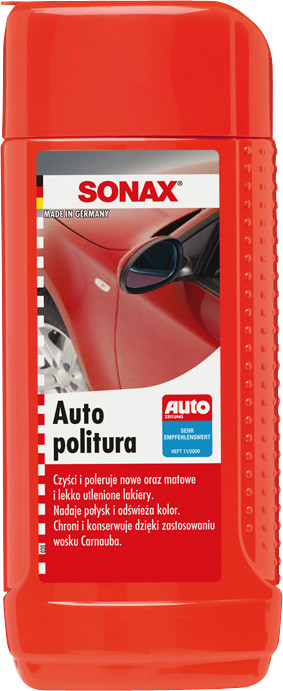 Sonax AUTO POLITURA na drobne zadrapania i zmatowiały lakier 250ml 300100) 300100