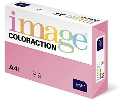Antalis Własna colorac 838 A 160S 14   papier do kopiowania, DIN A4, 160 G/M, kolor: Coral  różowy 838A 160S 14