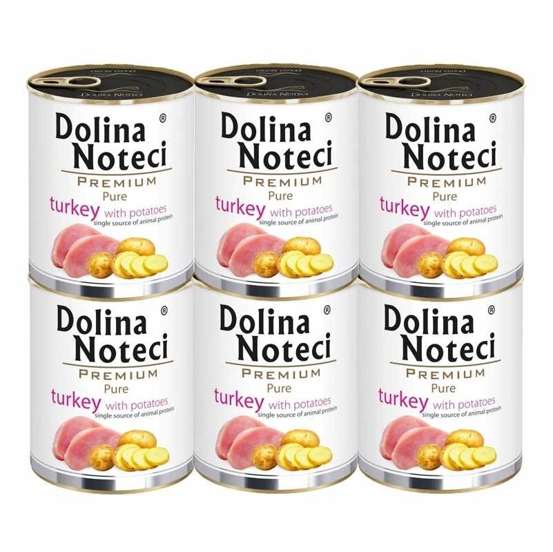 Dolina Noteci Premium Pure Bogata W INDYKA Z ZIEMNIAKAMI Zestaw 6x 800g  od 95zł +DO 3% ZWROTU W PROGRAMIE LOJALNOŚCIOWYM ZEST-DNP-PURE-800-I