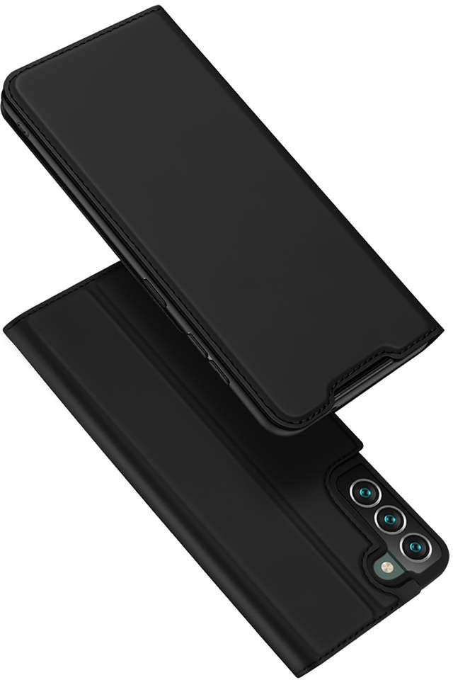 Dux Ducis Etui ochronne z klapką Skin Pro skórzane do Samsung Galaxy S22 Plus Czarne 12396X1