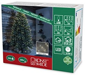 Konstsmide 6381  180 łańcuch świetlny LED 