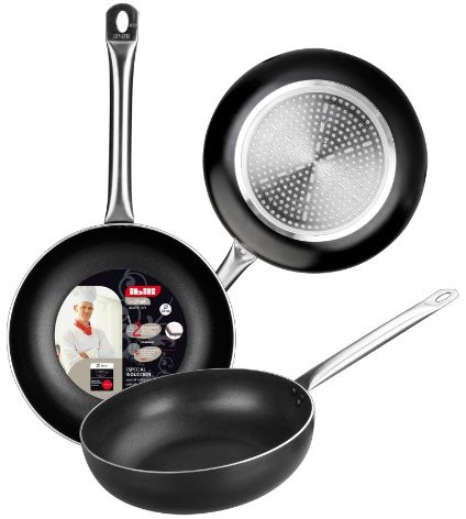 Ibili 403128 i Chef patelnia, głęboka, średnica: 28 cm 403128
