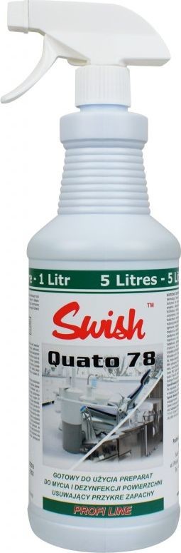 Swish Quato 78 Plus Gotowy do użytku preparat myjąco-dezynfekujący 1 l QUATO 78 PLUS 1L