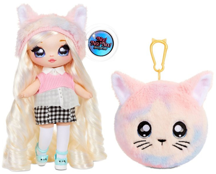 Na Na Na Surprise NaNaNa Lalka Paula Purrfect w balonie z pomponem i confetti 571728 571650