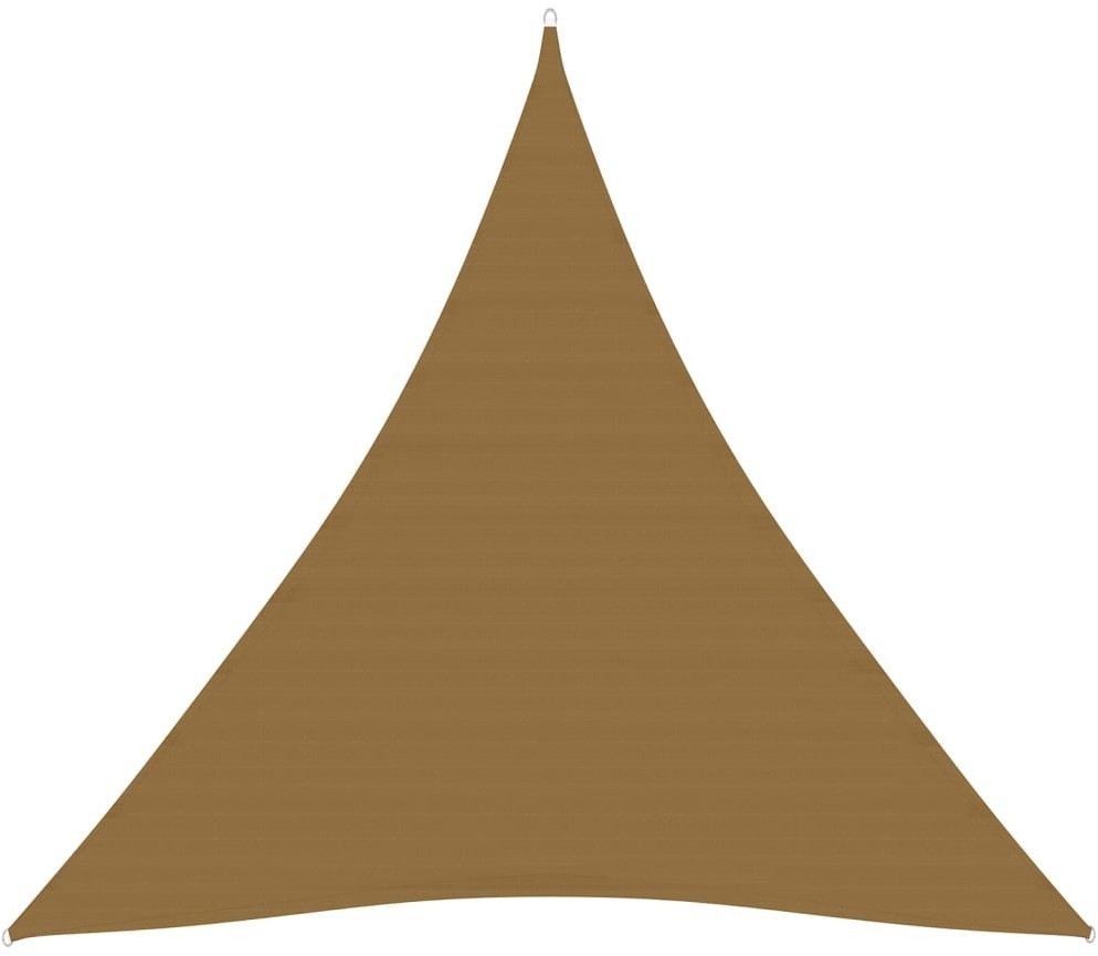 vidaXL Żagiel przeciwsłoneczny, 160 g/m, taupe, 4,5x4,5x4,5m, HDPE vidaXL