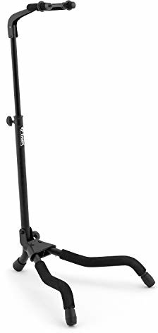 Tiger Tiger GST15-BK składany stojak na gitarę w kolorze czarnym  do gitary akustycznej, gitary klasycznej, gitary elektrycznej, gitary basowej GST15-BK