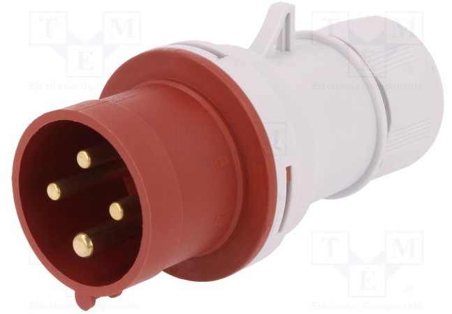 Pawbol Wtyczka siłowa 400V przenośna 32A 4p B.1031
