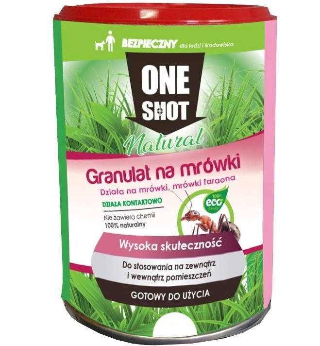 One Shot Natural Gotowy Proszek Na Mrówki 1Kg