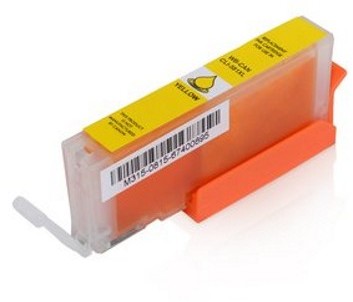 DrTusz Tusz Zamiennik CLI-581 XXL Y do Canon 1997C001) Żółty)|