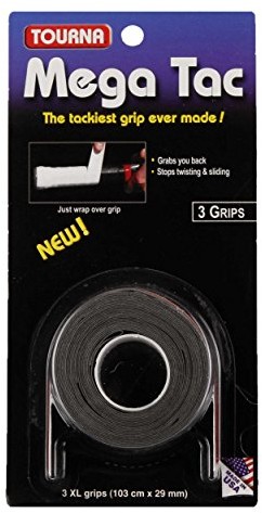 Unique over Grip Mega tac zestaw-częściowy, czarny, STANDARD MT-BK