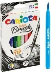 Carioca Pisaki 10 kolorów Brush Tip 42937