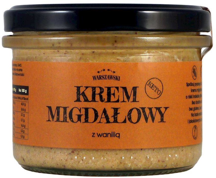 BATON WARSZAWSKI WARSZAWSKI Krem migdałowy z wanilią 190g