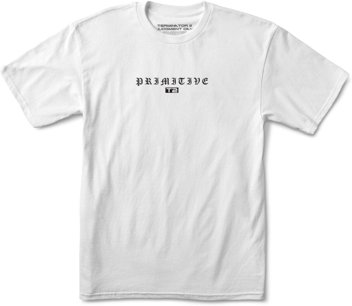 PRIMITIVE t-shirt PRIMITIVE TERMINATOR) MACHINE TEE White