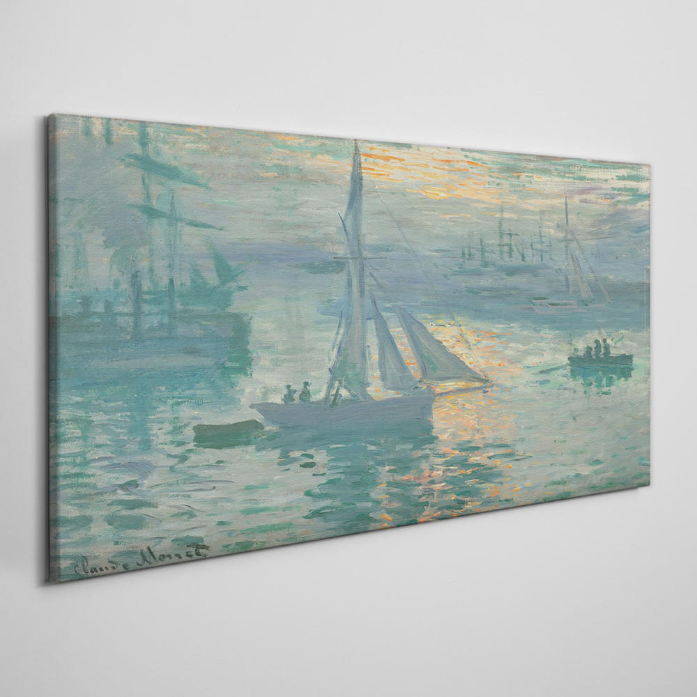 PL Coloray Obraz Canvas Sunrise Marine Monet 120x60cm