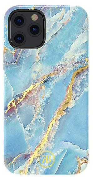 Фото - Чохол Kingxbar Etui IPHONE 12 MINI  Marble Series Marmur czarne 