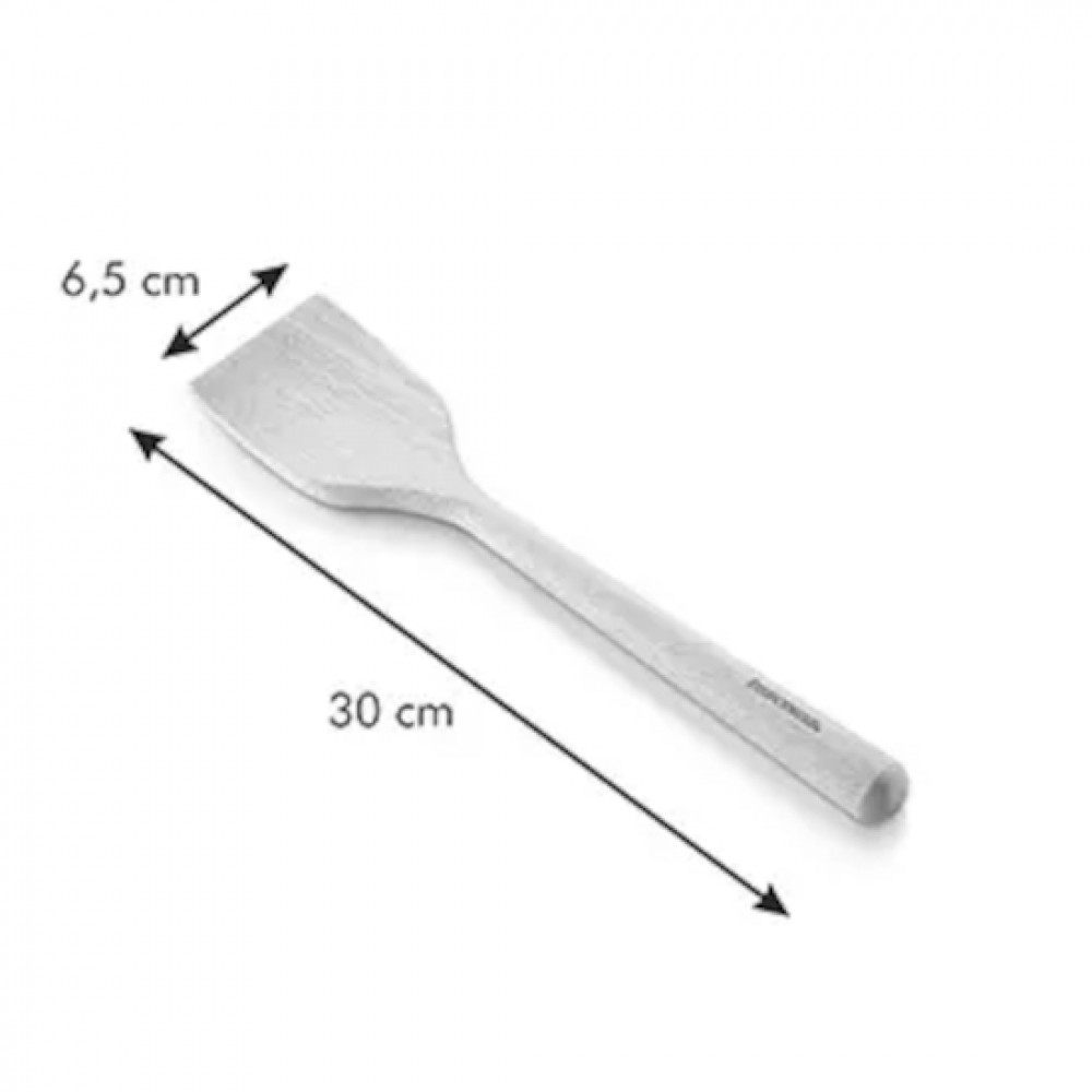 Tescoma Feelwood 30 Cm Beżowa Łopatka Kuchenna Drewniana