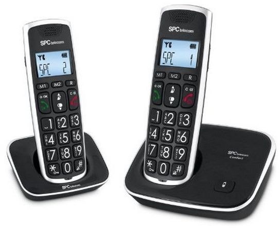 SPC 7609N Telefon DECT Duże Klawisze AG20 ID LCD ECO S0204522