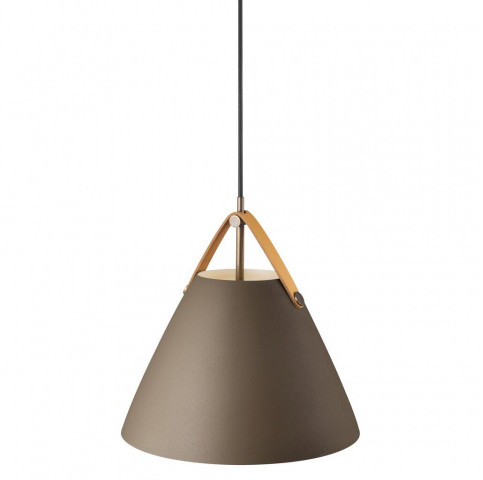 Nordlux Lampa wisząca Strap 27 84333009 metalowa oprawa w kolorze beżowym 84333009