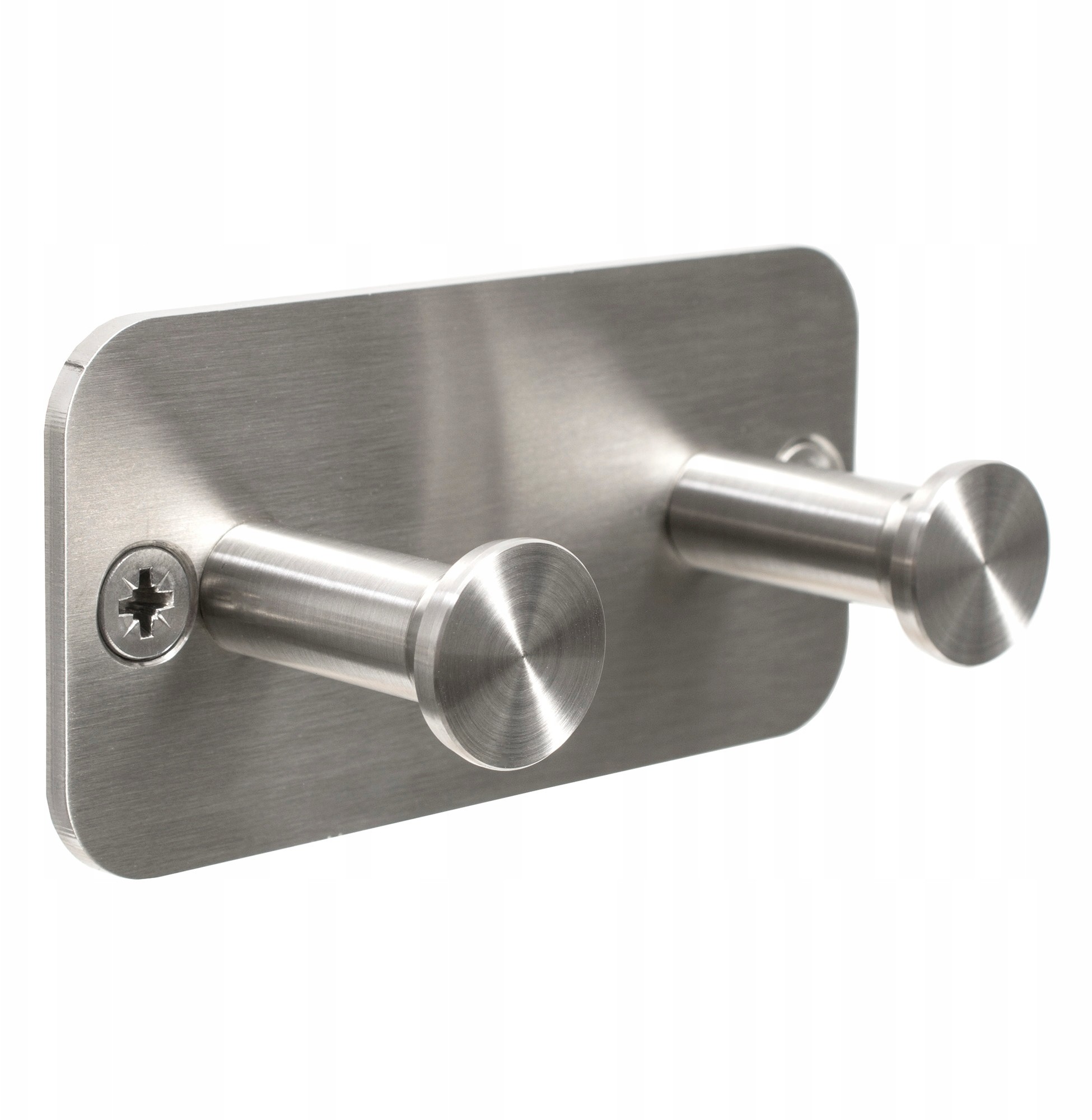 Wieszak podwójny Inox N008