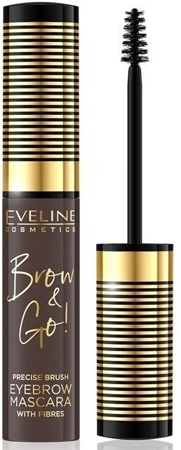 Eveline Brow & Go! Eyebrow Mascara 02 Dark 6ml