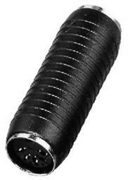 Monacor NTA-55 element połączeniowy, dwa 5-pinowe gniazda DIN