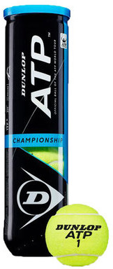 Dunlop Piłki do tenisa ziemnego Championship 4 szt