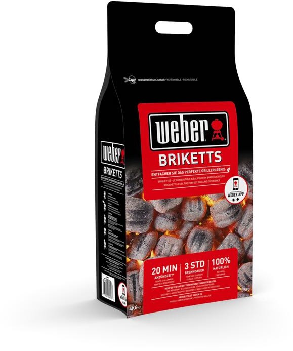 Weber Brykiet 4 kg 17590130) POLSKA GWARANCJA POLSKA DYSTRYBUCJA PEWNY ZAKUP 17590130