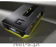 LevelOne 2-PORT USB KVM SWITCH W/AUDIO W AUDIO IN (KVM-0221)