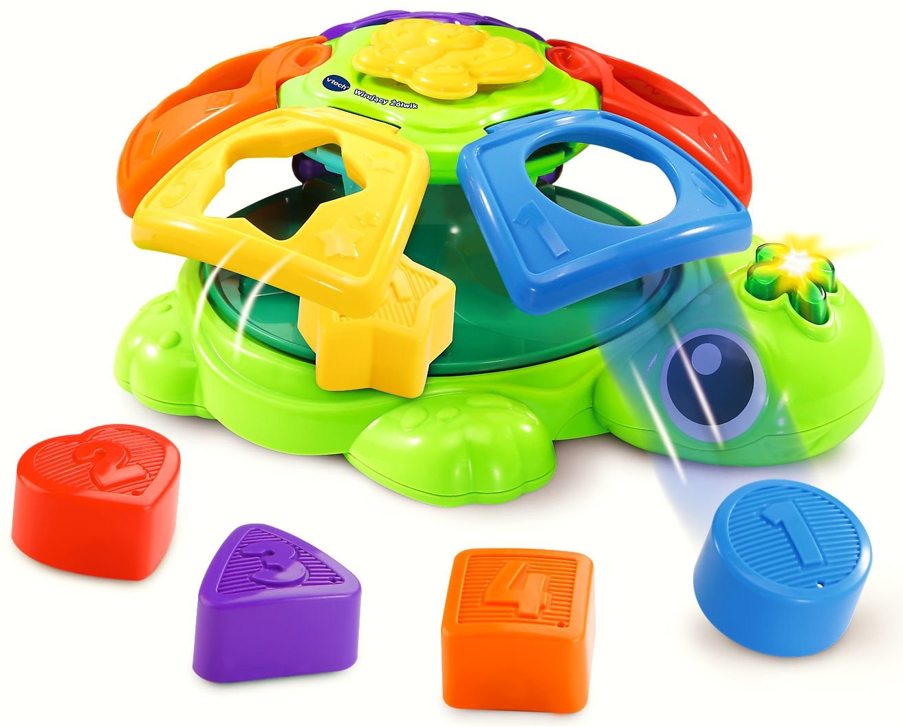 Vtech Wirujący Żółwik interaktywna zabawka sorter