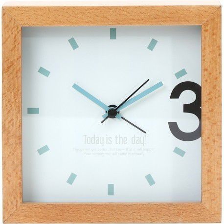 Platinet PLATINET ZEGAR/ALARM CLOCK WOODEN APRIL