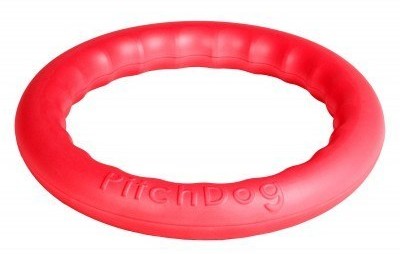 Collar Ring dla psa Puller PitchDog 20' czerwony