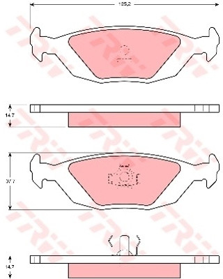 TRW KFZ Ausruestung GmbH) KFZ Ausruestung GmbH) GDB392 GDB392