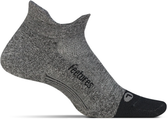 FEETURES FEETURES Skarpetki do biegania krótkie ELITE ULTRALIGHT NO SHOW TAB szare