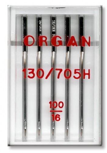 Organ Igły do maszyn półpłaskie Uniwersalne gr 100 5105100