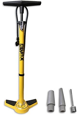 Lynx Pompa piętrze z manometrem Żółty 63 cm 440251