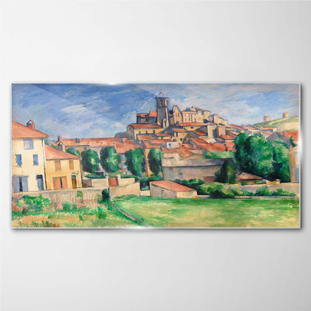 PL Coloray Obraz Szklany Gardanne Paul Cézanne 100x50cm