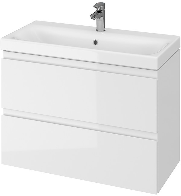 Cersanit Moduo Slim Szafka podumywalkowa stojąca 79,5x37,5x57 cm biała S929-002
