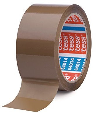 TESA 64014 Taśma Klejąca do Pakowania Brązowa 66m x 50mm 64014