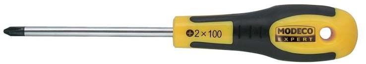 Wkrętak uniwersalny krzyżowy  PH1 x 150 mm  Friendly Grip MODECO MN-10-027