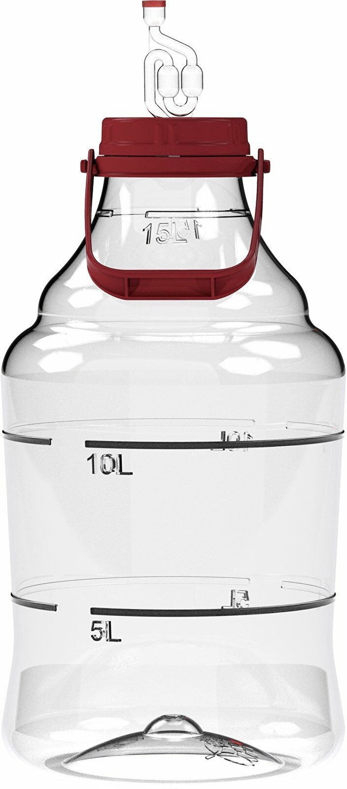 Browin Balon do wina plastikowy z uchwytem, 15 L
