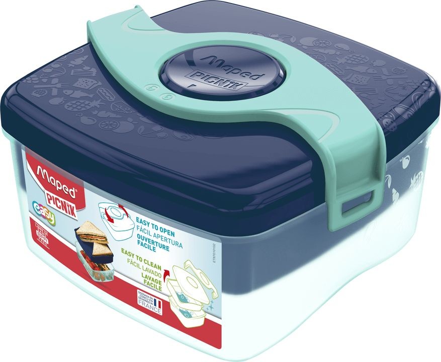Maped Pudełko lunchowe Maped Picnik Origins zielono-granatowe 870104