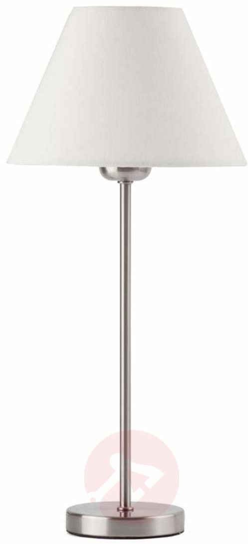 Faro Lorefar Elegancka lampa stołowa Nidia beżowa