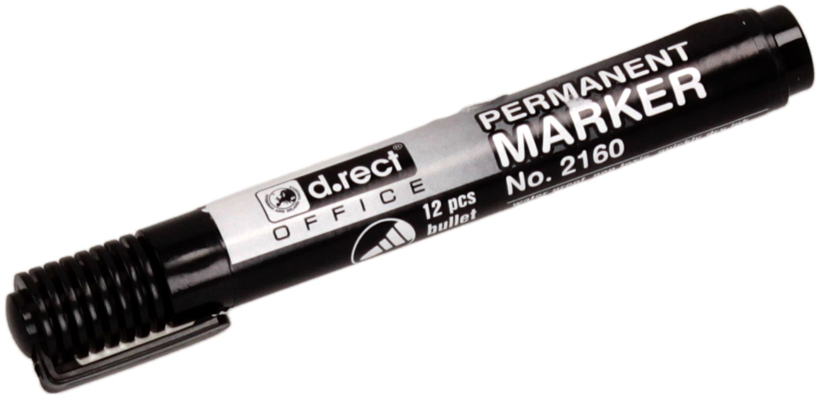 D RECT Marker permanentny 1.0-3.0mm czarny okrągły D'rect TH2160