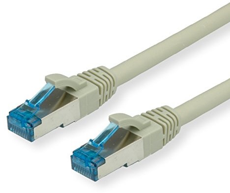 Value S/FTP Patch kabel KAT6 A, szary, szary 10m 21.99.0867