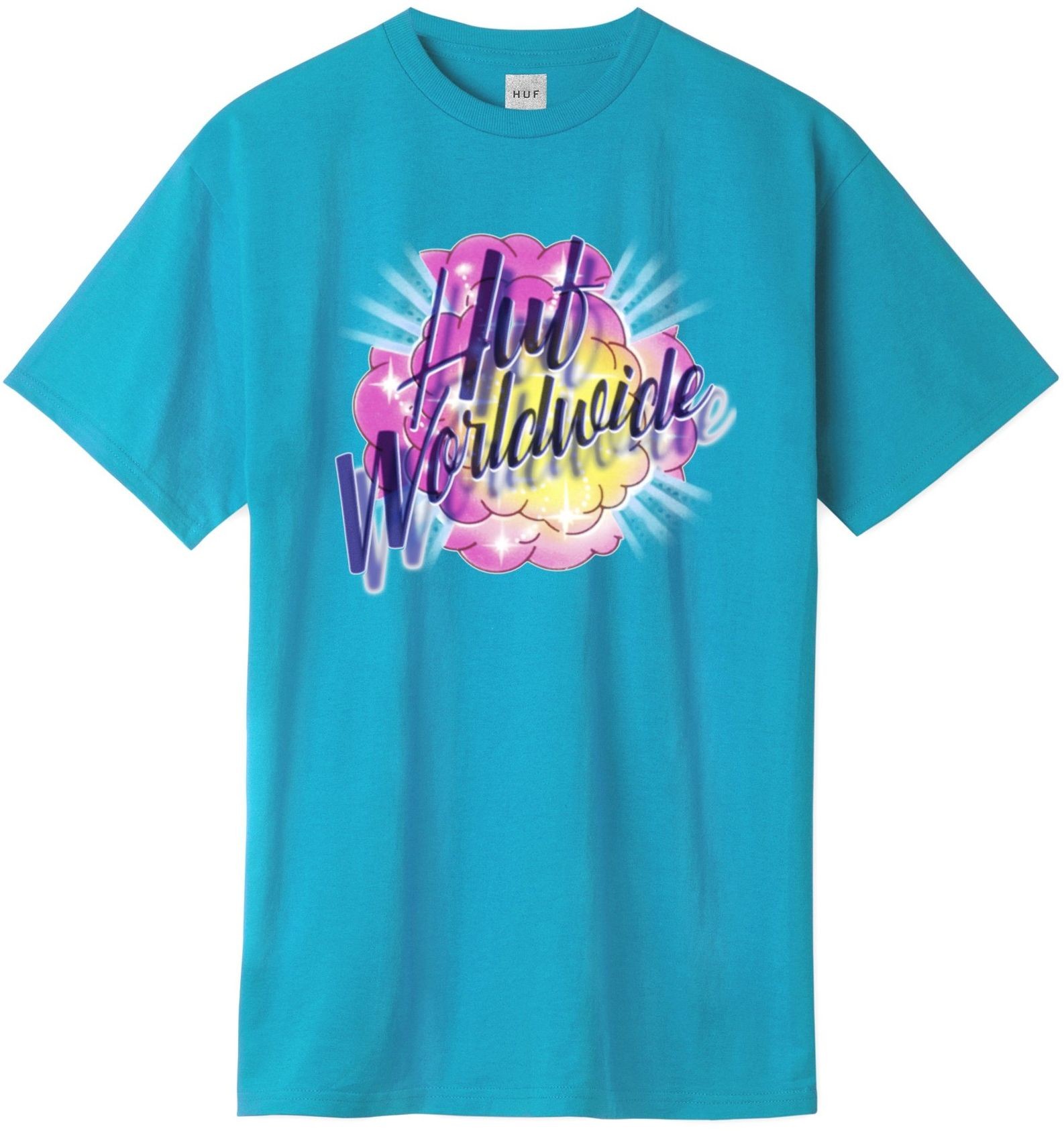 HUF t-shirt HUF ALWAYS AND FOREVER TEE Turquoise