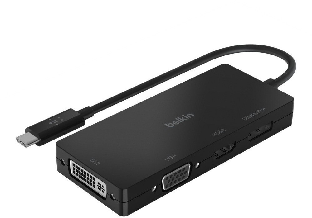 Belkin Adapter wideo USB-C (HDMI,VGA,DVI,DP) AVC003btBK