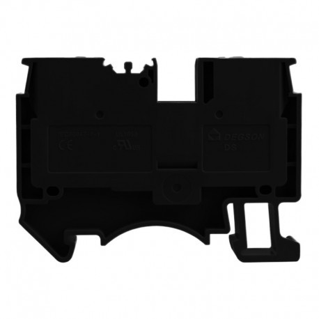 Geberit DEGSON szynowa przelotowa zaciskowa czarna 4mm2 1P UL DS4-01P-13-00A(H)