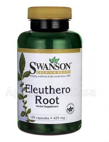 SWANSON Health Products Eleuthero Root 425 mg 120 kaps